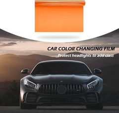 Amber Orange Headlight Taillight Car Tint Vinyl Film Car Lights Cover Protection