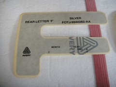 NOS Ford 1990 F150 250 Silver Stripe kit F0TZ-99-20000-A1 partial kit?