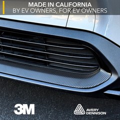 Front Lower Lip Wrap | Toyota bZ4X 2024-2025 – Chin Spoiler Vinyl Cover