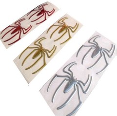 Choose Color Sheet of 2 SPIDER 2.5″ x 2.25″ Decals (#100)