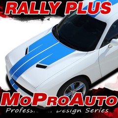 2015-2023 for Dodge Challenger Winged Vinyl Rally Racing Stripes Decal 3M Pro S