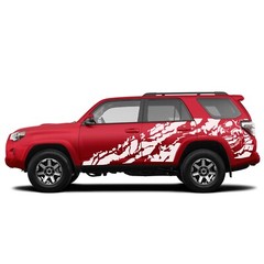 Nightmare graphics stickers decal compatible with Toyota 4Runner