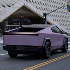 Cybertruck PreCut PPF Paint Protection Film Provence Purple Wrap Color Change