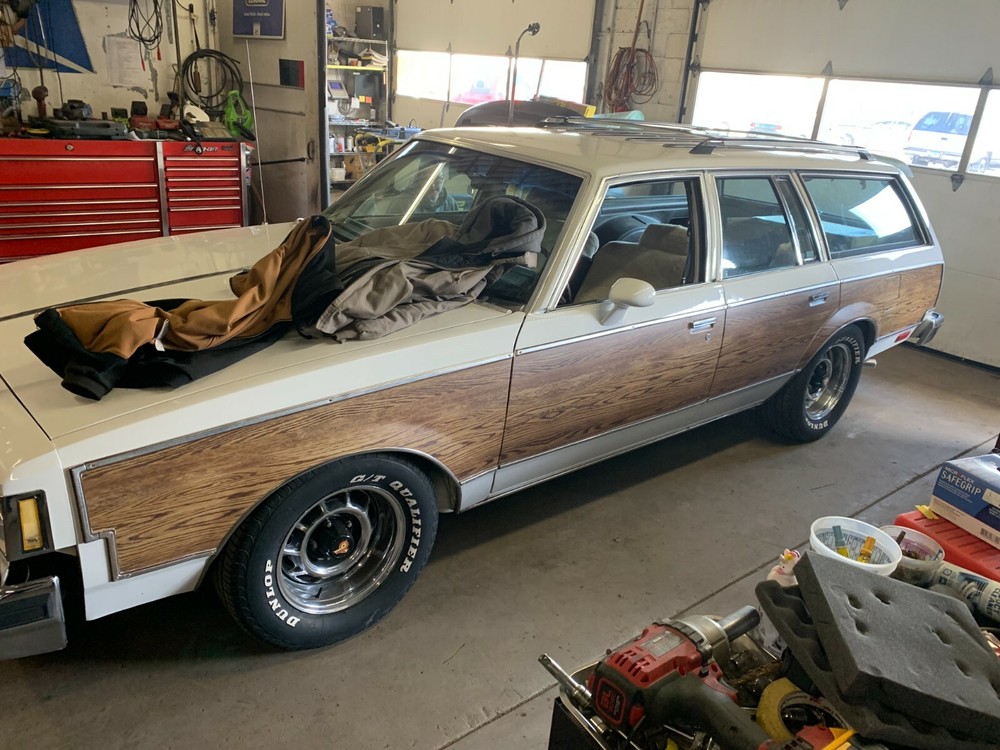 Universal Wood Grain Decal Wrap for station wagons, cars, trucks, SUV