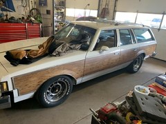 Universal Wood Grain Decal Wrap for station wagons, cars, trucks, SUV