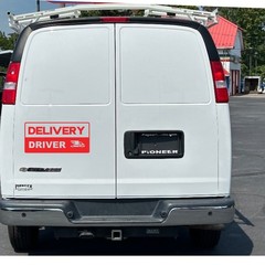 Delivery Driver Magnet, 6″X12″ inch, Automotive Magnet for Car, Truck, SUV,