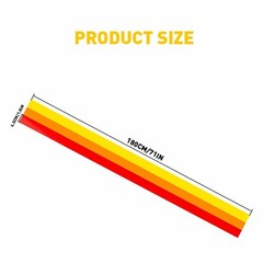 Classic Retro Style Tri-Color Stripe Decal Sticker Side skirt For Toyota/Lexus C
