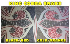 SP – C106-SK 1978 KING COBRA COMPLETE – HOOD SNAKE – SPOILER STRIPE – NAMES