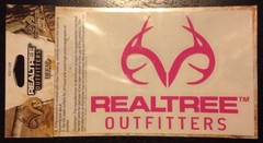 Realtree Outfitters Decal Pink NEW RDE1208 5″x4″ Sticker Authentic
