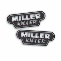 2X MILLER KILLER Welder Decal Sticker, Mig Arc Tig Gas fits Lincoln Electric B