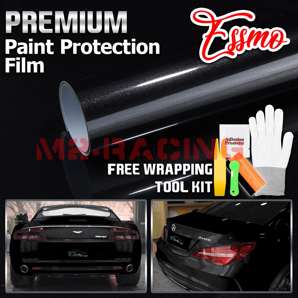 PPF Paint Protection Film Gloss Black Silver Metallic Invisible Scratches Shield