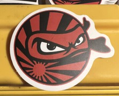 JDM Maniac Sticker. *Matte*Finish. Approx Size: 2.5” Round. Self Adhesive