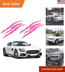 Reflective Claw Marks Car Decals – 16-Inch Die-Cut Stickers for Personalization