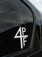 4PF Permanent Car Sticker / Car Vinyl