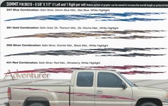 Automotive customizing graphic kit SUMMIT DISCOUNTED