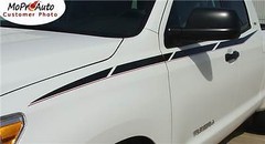 Uprise Side Body Line Accent Pin Stripes Vinyl Graphic Decal fits Toyota Tundra