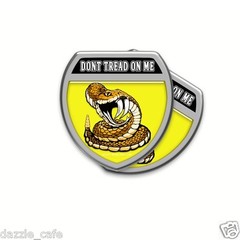 Dont Tread on Me Badge 2 Stickers Decals 3in tall toolbox laptop car truck