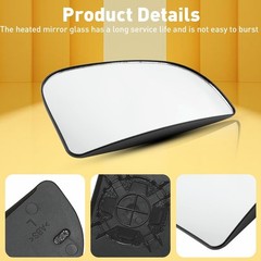 1/2Set Left + Right For Dodge Ram 1500 3500 2500 Tow Mirror Spotter lower Glass