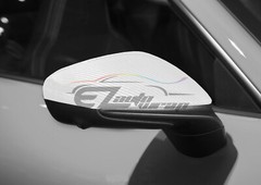 7D Carbon Fiber White High Gloss Auto Vinyl Wrap Sticker Sheet Film Decal DIY 6D