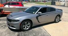 FITS 2015-2023 DODGE CHARGER VINYL HOOD & SIDE STRIPES DECALS STICKERS GRAPHICS