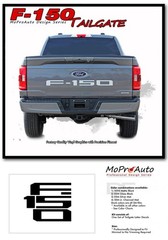 Fits For 2021-2026 F-150 TAILGATE LETTERS Rear Text Decals Vinyl Graphics