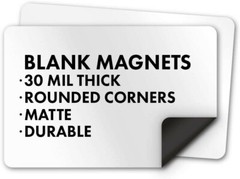 BLANK HEAVY DUTY VEHICLE MAGNET TRUCK CAR STICKER DECAL SIGN GRAPHIC MULTI SIZE