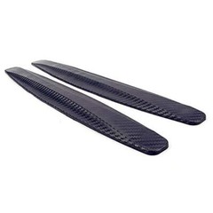 4Pcs Carbon Fiber Grain Anti-Collision Strip Bumper Protector For Lexus NX