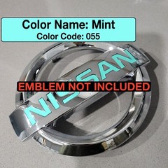 Front Emblem Vinyl inlays FOR 2005-2012, Nissan Pathfinder. Emblem NOT included.