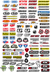50 + Racing Decals Stickers Drag Race Nascar High Quality Vinyl FREE SHIP