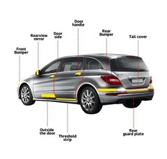 Car Adhesive Vinyl Honeycomb Auto Decal Wrap Film Waterproof Car Stickers Consol