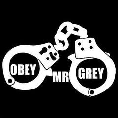 50 Shades of Grey Mr Grey Vinyl Decal / Sticker 2(TWO) Pack