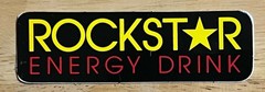 Rockstar Energy Drink Sticker. *Glossy* Size: 4.25”X 2.25”inch. Free Ship W/Trac