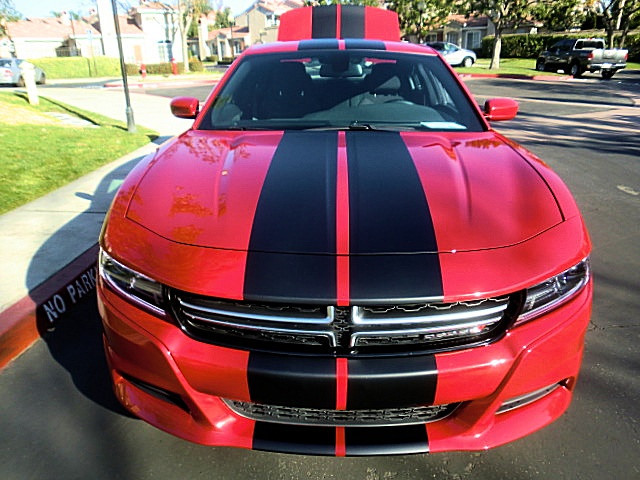 FOR Dodge Charger 15-22 Vinyl Racing 10″ Twin Stripe Graphic Decal Sticker 36 FT