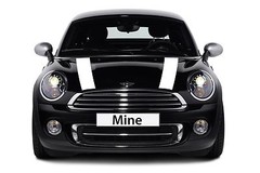 White Hood Bonnet Stripes for Mini Cooper R50 R52 2002-2006 – Exact Fit
