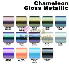 Coral Gloss Dreamy Sky Metallic Sticker Decal Car Vinyl Wrap Sheet Film