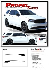 PROPEL SIDES 2011-2024 for Dodge Durango Rear Stripes Decals Vinyl Graphics
