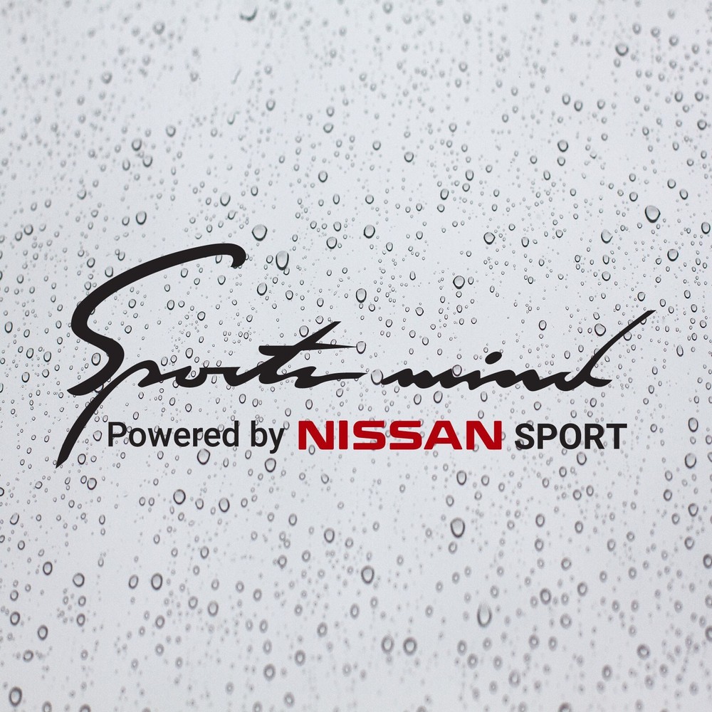 1x SPORTS MIND Powered By Decal Vinyl Stickers (10″ x 3.75″) For Nissan Cars