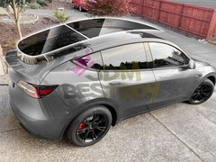 TPU Essmo Security Black Smoke Glass Sunroof VLT70% UV99% Windshield Sunshade