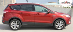 2013-2019 Ford Escape RUNAROUND Upper Body Vinyl Graphics Stripes Decals FO3