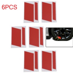 Red Reflective for 16″-21″ Car Wheel Rim Vinyl Decal Sticker Accessories NEW