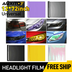 Car Headlight Taillight Fog Light Tint Film Wrap Sticker Protector Accessories