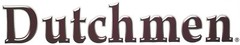 DUTCHMEN 3D Font Style RV LOGO decal Dk Burgundy Lt Gold outline 48.6″ x 8.5″