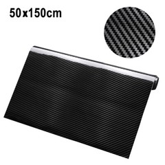 6D Car Auto Accessories Car Interior Wrap Sticker Carbon Fiber Glossy Vinyl Film