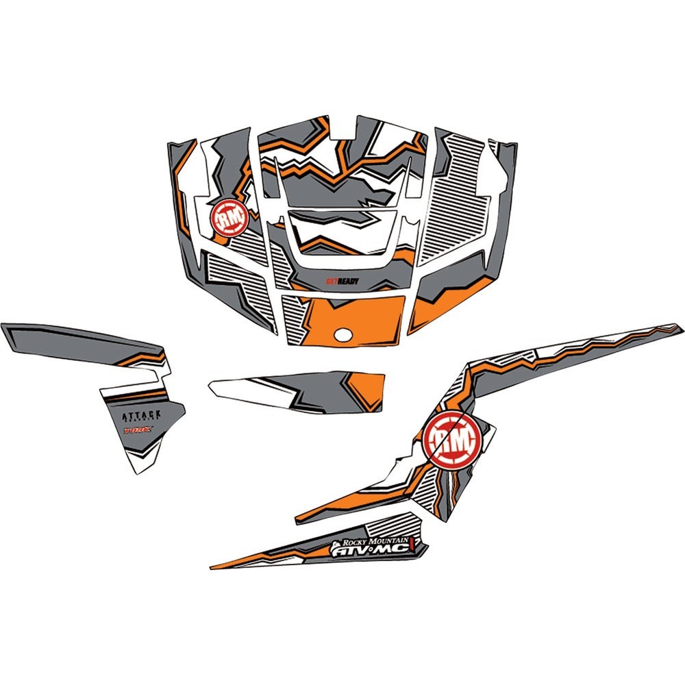 Attack Graphics 184960015773c6-b10eae-14 QUAKE Cmplt UTV Grphcs kit