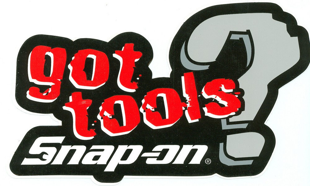 “NEW” Vintage Snap-on Tools Tool Box Sticker Decal Man Cave Garage Got Tools #45