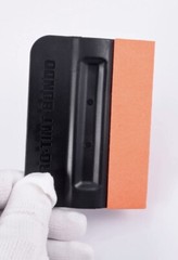 2PCS Felt Edge Squeegee Soft Car Vinyl Wrap Application Window Tint Tools Magnet