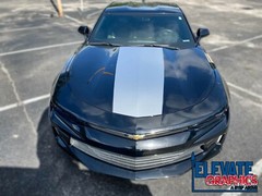 Fits Chevy Camaro Hood Rally Zoom Stripes 3M Graphics Vinyl Decals 2010-2018