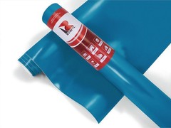 Satin Perfect Blue Vinyl Wrap Film Sheet 1ft x 1ft for Cars & Trucks