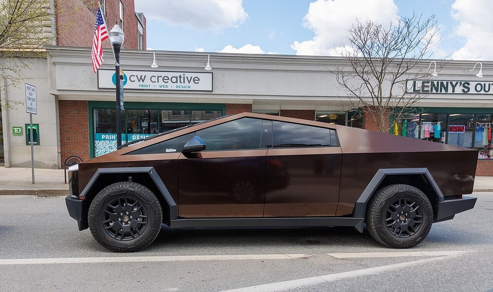 Dark brown For Cybertruck PreCut Paint Protection Film PET Vinyl Wrap Color