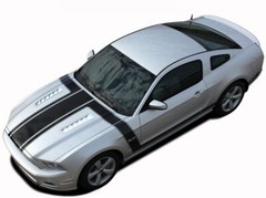 Mustang 2013-2014 BOSS 302 Side Hood Stripes Decals 3M Pro Cast Vinyl Graphics